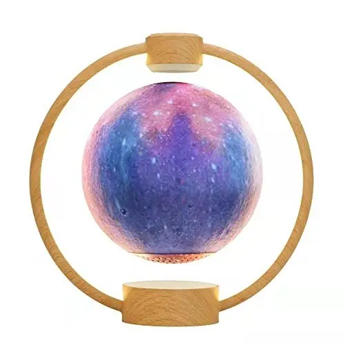 Produktbild: Schwebende Mondlampe Floating Moon Lamp 7 Farben Galaxy Floating Bluetooth Lautsprecher LED Mondlicht Dekor für Büro Schlafzimmer Kinderzimmer