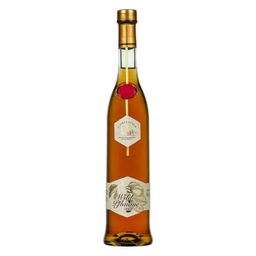 Produktbild: Schwechower Likör Wildpflaume 0,5l (22% Vol.) - Sehr beliebter, edler feinherber Pflaumenlikör aus Wildflaumen 500ml