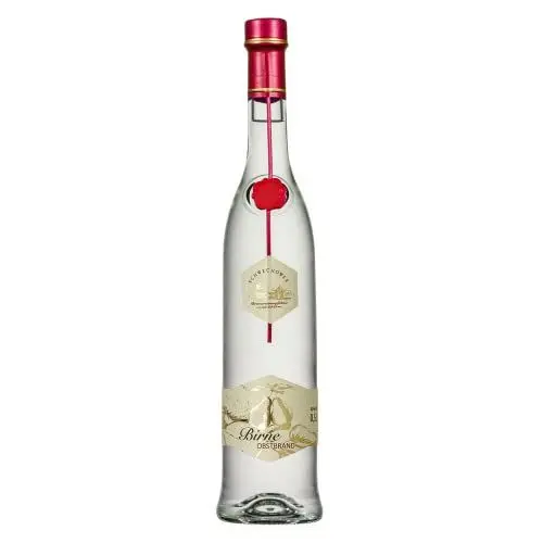 Produktbild: Schwechower Obstbrand Birne 0.5l (40% Vol) Premium Williams Birnenbrand (Williams-Birne) mild & fruchtig | Edel-Obstbrand Williams-Christ-Birne | Schnaps aus Deutschland | Schwechower Obstbrennerei