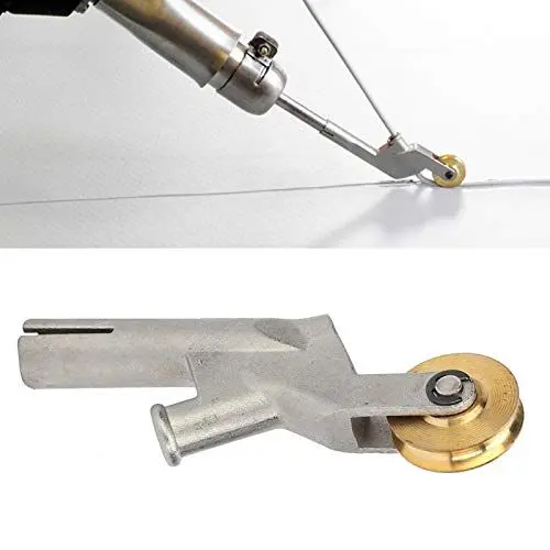 Produktbild: Schweißdüse mit Rad, 304 Edelstahl-Leichtmetallrad PVC-Bodenbelag Schweißdüsenzubehör, Geeignet für die Verwendung mit 3 mm/4 mm/5 mm Schweißschweißspitze