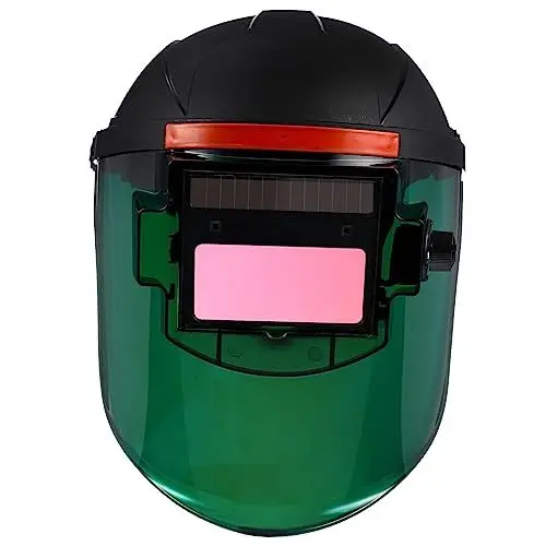 Produktbild: OSALADI Miller Schweißhelm Solarbetriebene Wiederaufladbare Automatisch Abdunkelnde Maske Weites Sichtfeld