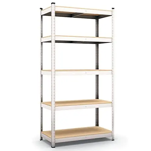 Produktbild: Panorama24 Schwerlastregal 2000x900x450 (200kg) Steckregal Kellerregal Lagerregal Werkstattregal - 5 Böden, Industriell, Höhenverstellbar, Verzinkt