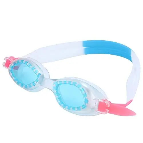 Produktbild: Schwimmbrille, Kunststoff-Silikon-Schwimmbrille, Schwimmbrille, wasserdichte, Auslaufsichere Schwimmbrille mit Aufbewahrungsbox Zum Schwimmen