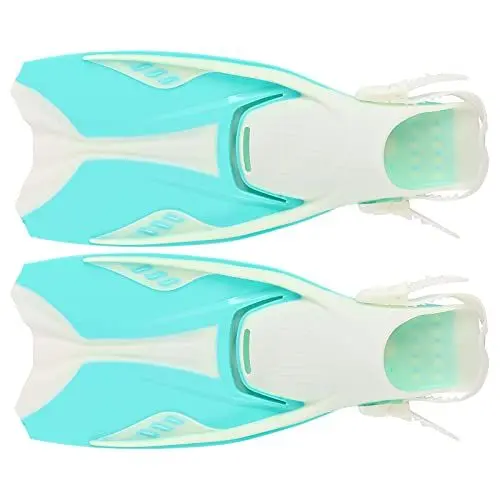 Produktbild: CHICIRIS Schwimmflossen, Schwimmflossen, Verstellbare Schnorchelflossen, Schwimmflossen, Bequeme Schwimmflossen, Trainingsflossen Zum Schnorcheln, Schwimmen, Tauchen für Erwachsene,