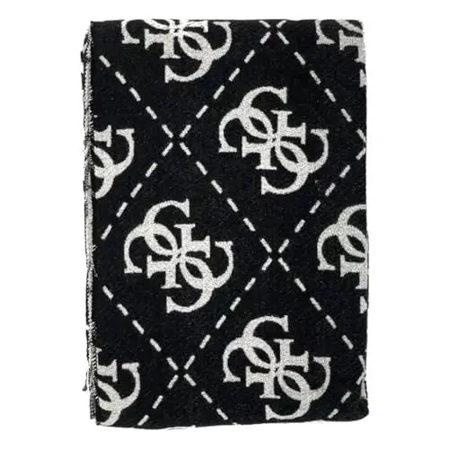 Produktbild: Sciarpa donna Guess black/ white multilogo C25GU37 AW5217VIS30 NERO