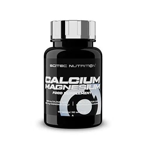 Produktbild: Scitec Nutrition Calcium-Magnesium, Nahrungsergänzungsmittel Tablette mit Calcium und Magnesium, 90 Tablette
