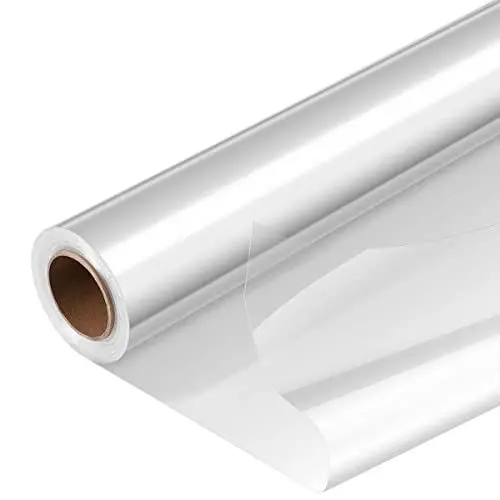 Produktbild: Sconosciuto Nuolux, einfarbig, transparent, Zellophanfolie, Floristenfolie, Rollen, Körbe, Kunst- und Bastelbedarf, 30 m x 54 cm