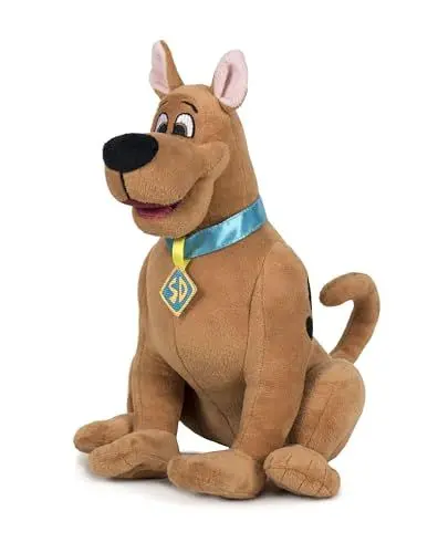 Produktbild: Play by Play Scooby DOO Plüsch 30 cm / 11'80'' Superweiche Qualität (Mod. 760018963), Scooby DOO mit Offenem Mund, One Size