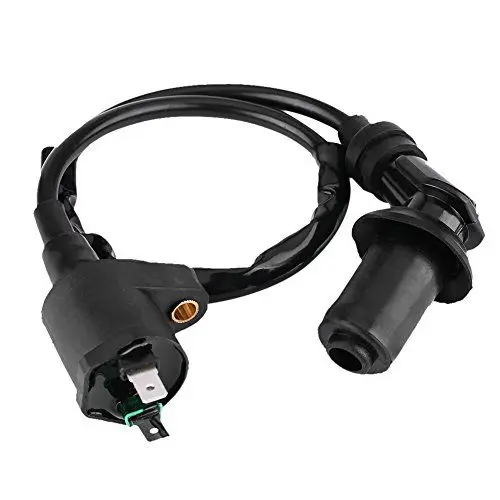 Produktbild: Motorrad Zündspule, Scooter Zündspule ATV Zündspule Ignition Coil Scooter Zündspule Funkenspule für GY6 Motor Motorrad Dirt Bike Scooter Moped(Schwarz)