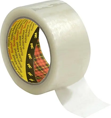 Produktbild: Scotch Verpackungsklebeband 371 50mm x 66m, 0,048mm dick – Paketband transparent & lösungsmittelfrei zum Verschließen leichter und mittelschwerer Kartonagen – 6-er Pack