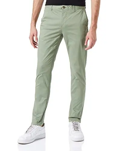 Produktbild: Scotch & Soda Herren Essentials- Mott Seasonal Extension Chino Pants, Army 0115, 28W / 32L EU