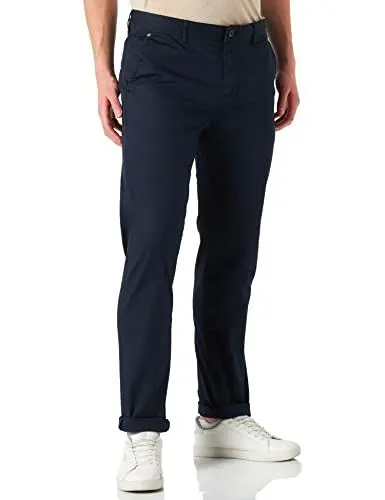 Produktbild: Scotch & Soda Herren Stuart - Regular Slim Fit Organic Cotton Casual Pants, Night 0002, 29W / 34L EU