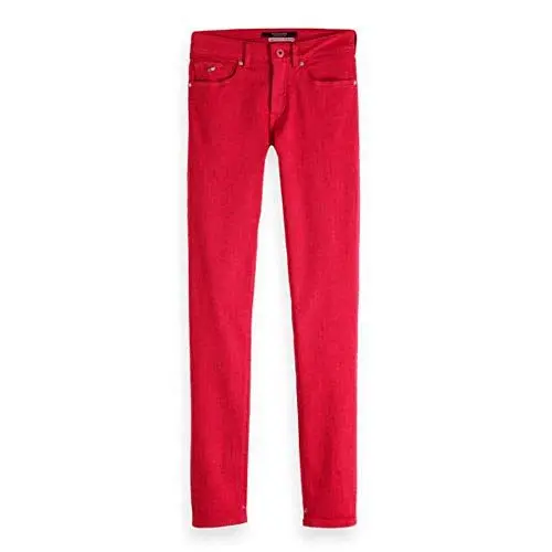 Produktbild: Scotch & Soda Maison Damen La Bohemienne Slim Jeans, Rosa (Pink Pier 2909), 27W / 30L