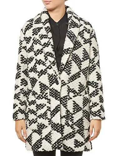 Produktbild: Scotch & Soda Maison Damen Mantel 127859, Gr. 42 (Herstellergröße: 4), Mehrfarbig (combo B)