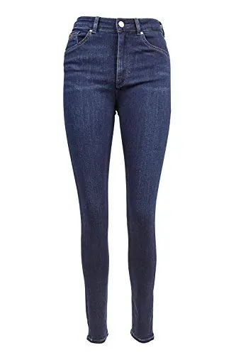 Produktbild: Scotch & Soda Maison Damen Slim Jeans (Schmales Bein) Haut-Melted , Blau (Sand 1j), W26/L32