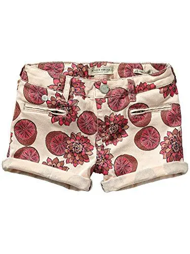 Produktbild: Scotch & Soda R'Belle Mädchen Jeanshose La Parisienne Zip Short, Gr. 104 (Herstellergröße: 4), Mehrfarbig (combo A)