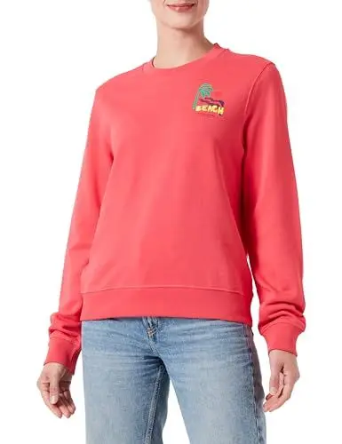 Produktbild: Scotch & Soda Women's Regular fit Left Chest Artwork Sweatshirt, Fiery Rose, XS