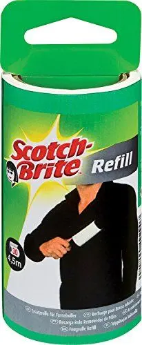 Produktbild: Scotch-Brite 836RP-30 Ersatzrolle für Kleider-Fusselroller, schwarz/weiß, 30 Blatt