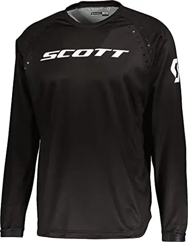 Produktbild: Scott 350 Swap Evo MX Motocross Jersey/DH Fahrrad Trikot lang schwarz 2023: Größe: XL (52/54)