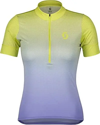 Produktbild: Scott Endurance 15 Damen Fahrrad Trikot kurz bitter gelb 2023: Größe: L (40/42)