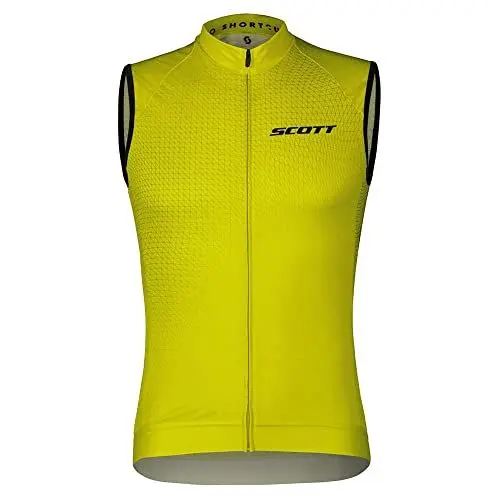Produktbild: Scott RC Pro Fahrrad Trikot ärmellos gelb 2023: Größe: XL (54/56)