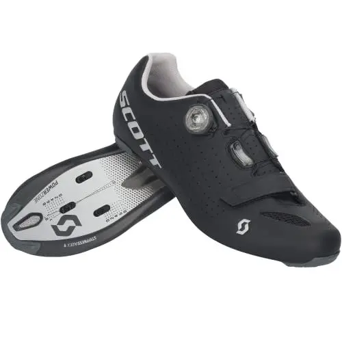 Produktbild: Scott Road Vertec Boa Rennrad Fahrrad Schuhe schwarz/silberfarben 2021: Größe: 41