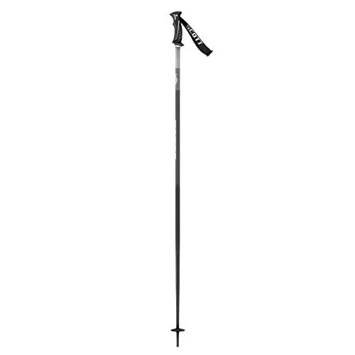 Produktbild: Scott Signature Ski Pole Schwarz - Klassischer Herren Aluminium All Mountain Skistock, Größe 110 cm - Farbe Black