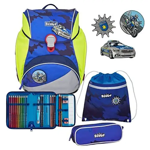 Produktbild: Scout Alpha Set 4-teilig Blue Police