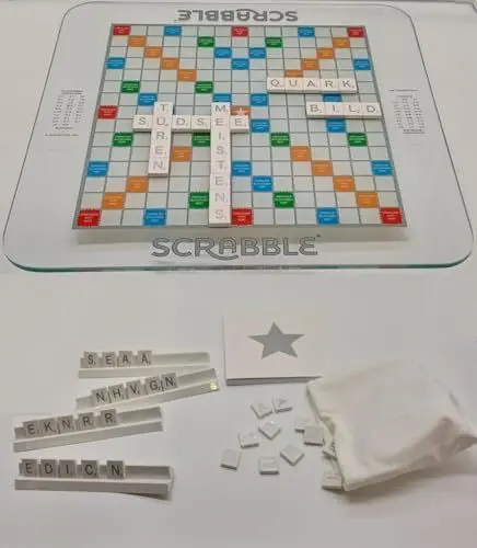 Produktbild: Scrabble Glas, 55067
