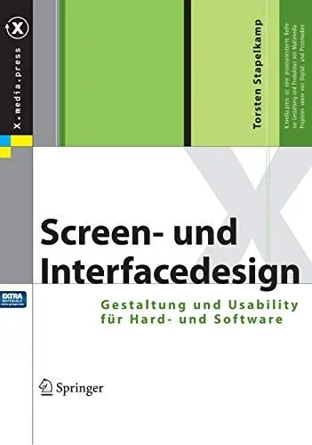Produktbild: Screen- und Interfacedesign. Gestaltung und Usability für Hard- und Software, m. CD-ROM