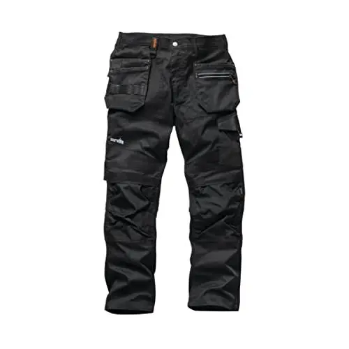 Produktbild: Scruffs Stretch-Arbeitshose „ Trade-Flex“, schwarz 52R / 52 (T54500)