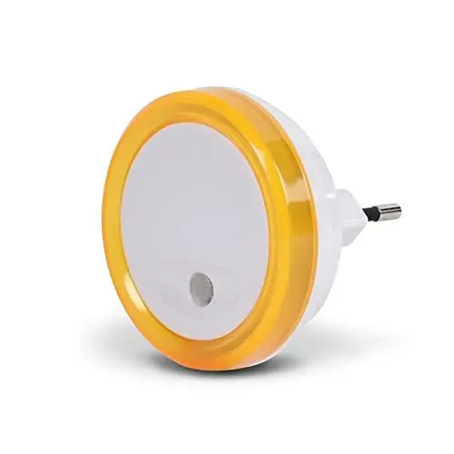 Produktbild: SCS Sentinel - HEC0084 - PlugLight Gelb - Baby-Nachtlicht - Nachtlicht Kinderzimmer - Elektrisches Baby-Nachtlicht - Dämmerungslicht - Nachtlicht Dämmerungserkennung - Farbe Gelb