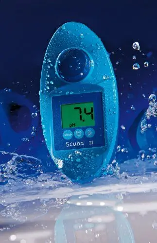 Produktbild: SCUBA II Pooltester elektrisches Messgerät pH- und Chlorwert