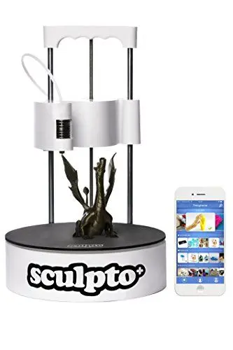 Produktbild: Sculpto+ 3D Drucker, komplett montiert mit Wi-Fi, iOS und Android Konnektivität - Lautlos - Plug&Play Drucker, großen Bauvolumen