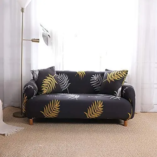 Produktbild: SDINAZ Sofaüberwürfe Sofabezug 2 sitzer Einstellbar Elastische Stretch Couchbezug Sofahusse Drucken Sofa Abdeckung Schonbezüge