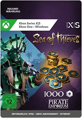 Produktbild: Sea of Thieves Captain’s Ancient Coin Pack – 1000 Coins | Xbox & Windows 10 - Download Code