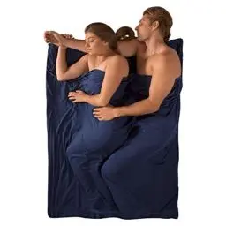 Produktbild: Sea to Summit Expander Reise- und Schlafsack-Einlage, Doppelbett (185,4 x 185,4 cm), Marineblau