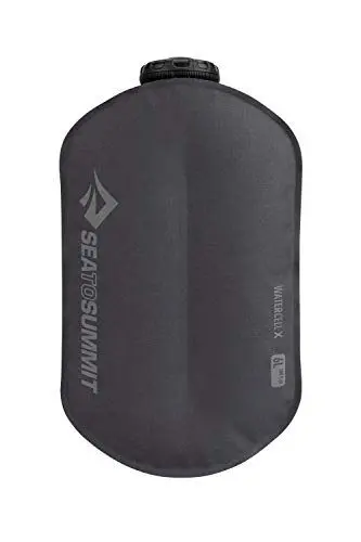 Produktbild: Sea to Summit - Watercell X 6L - Wasserbehälter & -Spender - Durchflusskontrolle & Duschkopf - BPA-freie Innenbeschichtung aus TPU - Kompakt - Wandern & Camping - 35 x 23 x 10cm - Grey - 195g