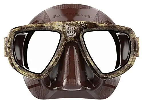 Produktbild: SEAC Extreme Kama, Subacquea und Fischgräten·· geeignet für Graduierung mit Opalen Linsen für Erwachsene., Unisex - Erwachsene, 0750033040420A, camo Marrone, Standard