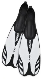 Produktbild: Seac ALA, Flossen mit geschlossenem Fußteil, ideal zum Schnorcheln und Schwimmen, WEIß, 40/41