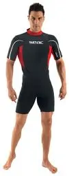 Produktbild: Seac Relax - 2,2 mm Shorty Nassanzug – ideal zum Schnorcheln, Schwimmen, Tauchen und alle Wassersportarten.