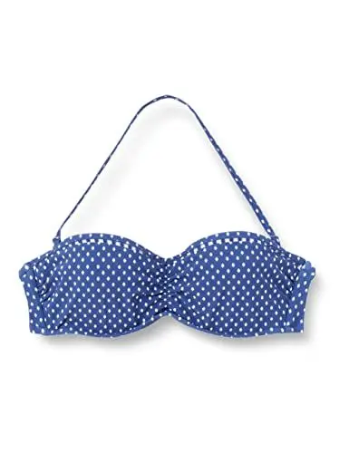 Produktbild: Seafolly Damen Beach Belle Bustier Bandeau Bikinioberteil, Blau (Blue Opal Blue Opal), 42 (Herstellergröße: 16)