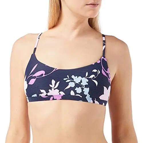Produktbild: Seafolly Damen Florence Bralette Bikinioberteil, Mehrfarbig (Indigo Indigo), 38 (Herstellergröße: 12)