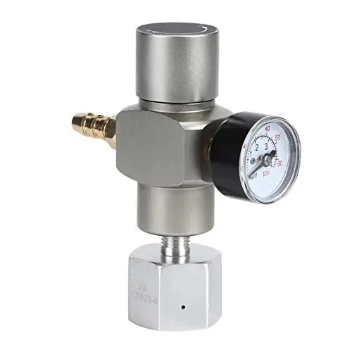 Produktbild: SEAFRONT 2-in-1 CO2-Mini-Gasregler, Soda-Fass-Regler, CO2-Ladegerät, Bier-Growler-Regler, Soda-Manometer, Vielseitiger Mikro-Regler