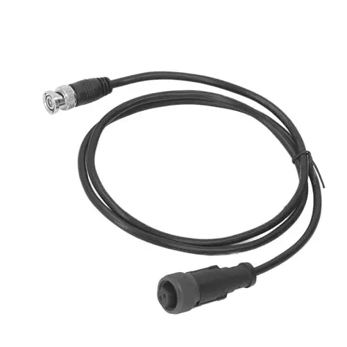 Produktbild: SEAFRONT Elektrisches PVC-Adapterkabel, 2-poliger, Geschirmter, Gerade Geformter Stecker auf BNC-Stecker. Kabel 2Cx22AWG, PVC-BNC-Stecker-Adapter