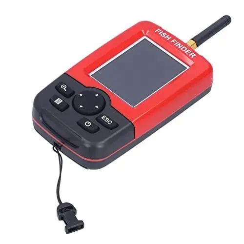 Produktbild: ZNAZTYQ003 Drahtloser Sonar-Fischfinder, Fischtiefenfinder, Fischfinder, Tragbarer Visueller Fischdetektor mit TFT-LCD-Hintergrundbeleuchtung
