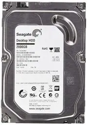 Produktbild: Seagate Desktop ST2000DM001 HDD 2 TB Interne Festplatte ((3,5 Zoll) SATA, 6GB/s, 64 MB Cache)