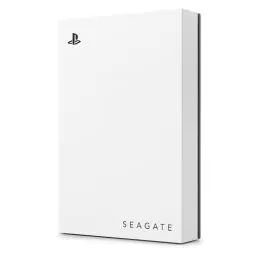 Produktbild: Seagate Game Drive PS4/PS5, 5TB, tragbare externe Festplatte, 2.5 Zoll, USB 3.0, weiß, LED blau, Plug and Play, Modellnr.: STLV5000200