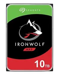 Produktbild: Seagate IronWolf 10TB, NAS interne Festplatte, 3.5 Zoll, 7200 U/Min, CMR, 256 MB Cache, SATA 6GB/s, silber, FFP, inkl. 3 Jahre Rescue Service, Modell: ST10000VN0008
