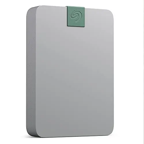 Produktbild: Seagate Ultra Touch HDD 5TB externe Festplatte, 2.5 Zoll, USB-C & USB C, 6 Monate Dropbox und Mylio, 2 Jahre Rescue Service, Modellnr.: STMA5000400